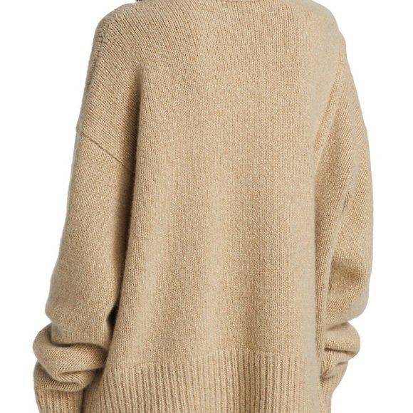 The Row Capua Cashmere Sweater Beige Size M - Picture 5 of 7